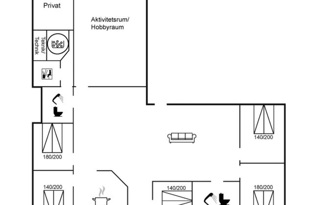 5 bedroom House in Sønderho with terrace and sauna - Photo 2