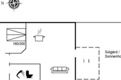 Foto 16 - Apartment mit 1 Schlafzimmer in Lønstrup mit terrasse