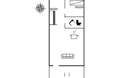 Foto 11 - Apartamento de 1 quarto em Rømø com piscina e terraço