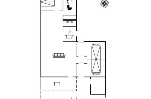 Foto 2 - Casa con 4 camere da letto a Vejers Strand con terrazza