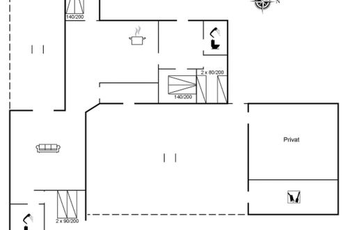 Foto 2 - Casa de 4 quartos em Rømø com terraço