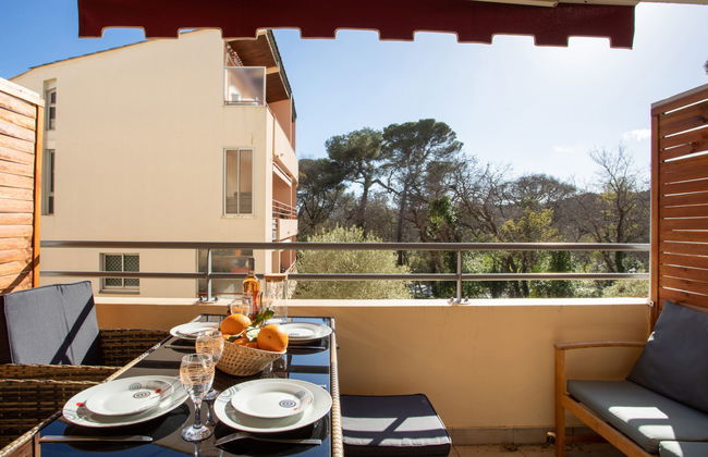 Apartamento de 2 quartos em Villeneuve-Loubet com piscina e jardim - Foto 13