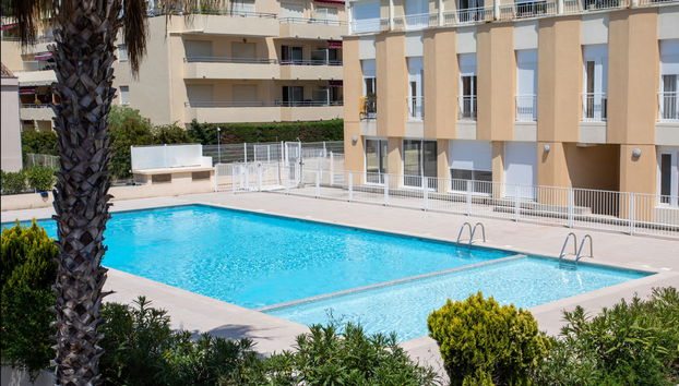Apartamento de 2 quartos em Villeneuve-Loubet com piscina e jardim - Foto 5