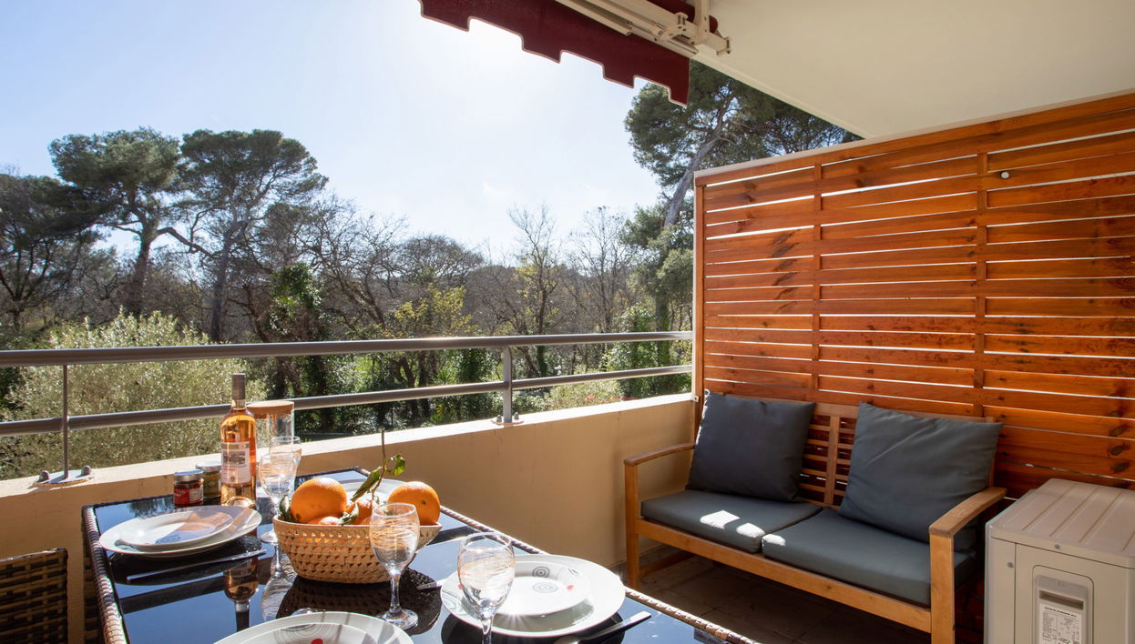 Apartamento de 2 quartos em Villeneuve-Loubet com piscina e jardim - Foto 1