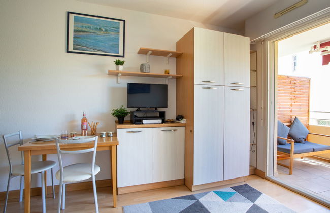 Apartamento de 2 quartos em Villeneuve-Loubet com piscina e jardim - Foto 7