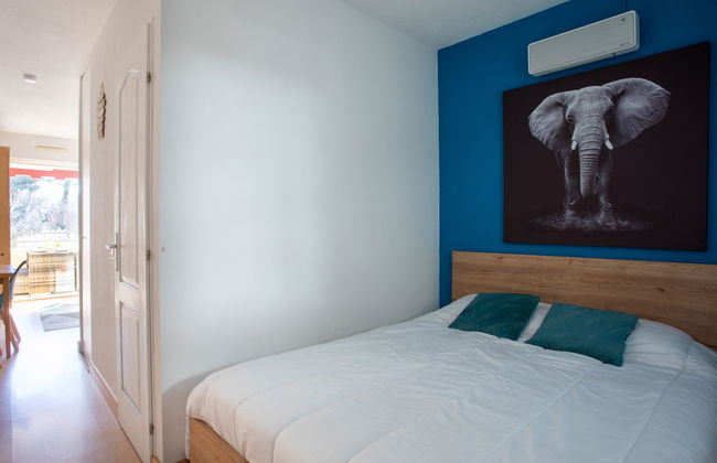 Apartamento de 2 quartos em Villeneuve-Loubet com piscina e jardim - Foto 10