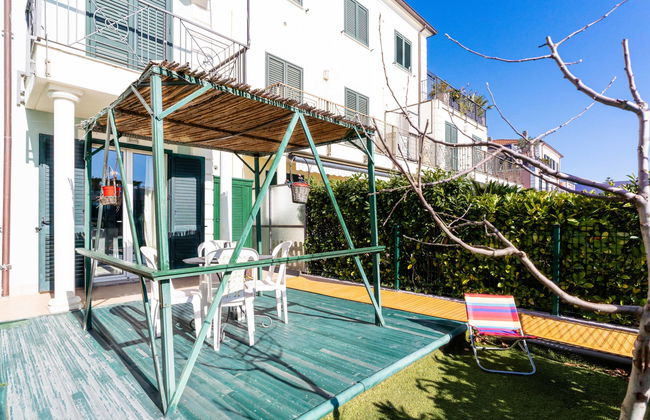 Appartamento con 2 camere da letto a Riva Ligure con giardino - Foto 19