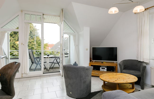 Apartamento de 2 quartos em Zempin com jardim - Foto 8