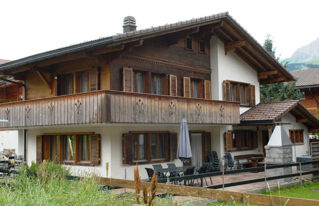 Apartamento de 3 quartos em Adelboden com jardim - Foto 1