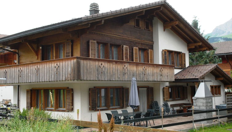 Photo 1 - Appartement de 3 chambres à Adelboden avec jardin