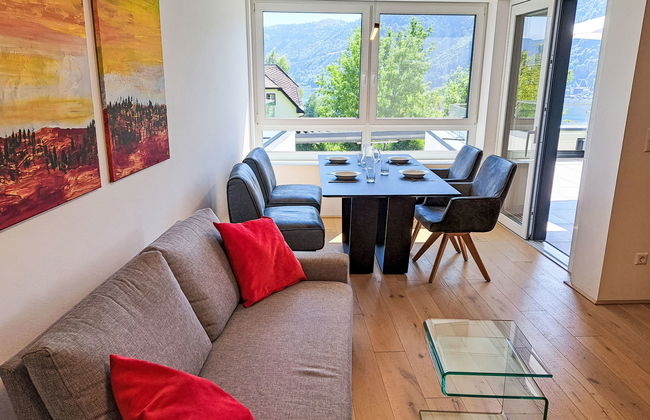 Apartamento de 2 quartos em Treffen am Ossiacher See com jardim e terraço - Foto 40