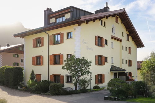 Foto 22 - Apartamento de 3 habitaciones en Klosters con jardín y vistas a la montaña