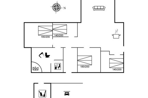 Foto 2 - Casa con 4 camere da letto a Lønstrup con terrazza e sauna
