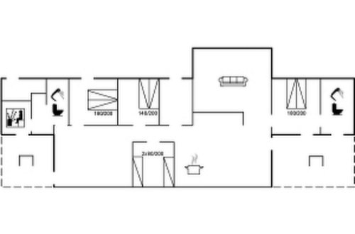 Photo 33 - Maison de 4 chambres à Saltum avec terrasse et sauna