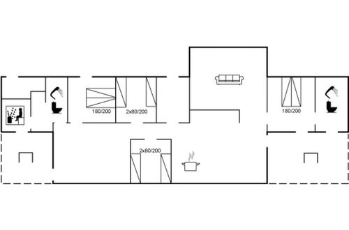 Foto 2 - Casa de 4 quartos em Saltum com terraço e sauna