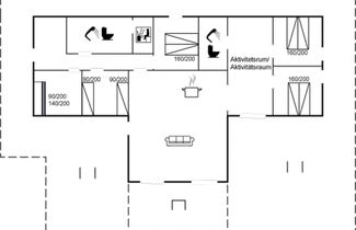 Foto 2 - Casa de 5 quartos em Nordborg com terraço e sauna