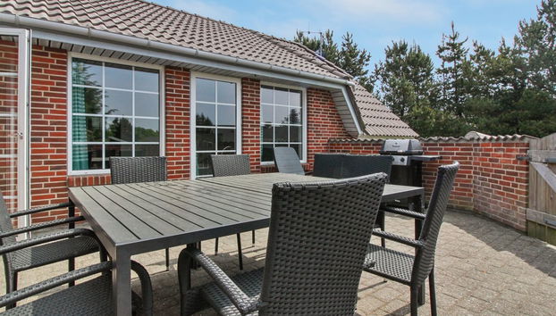Casa de 5 quartos em Oksbøl com piscina privada e terraço - Foto 5