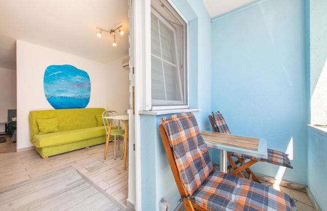 Apartamento de 1 quarto em Crikvenica com terraço - Foto 11