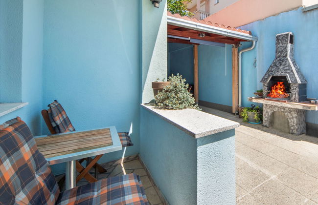 Apartamento de 1 quarto em Crikvenica com terraço - Foto 2