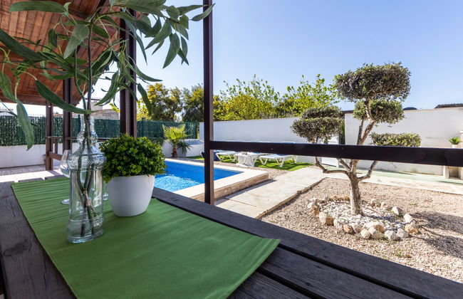 Casa de 3 quartos em Deltebre com piscina privada e jardim - Foto 23