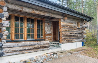 Foto 2 - Casa de 2 habitaciones en Pelkosenniemi con sauna y vistas a la montaña