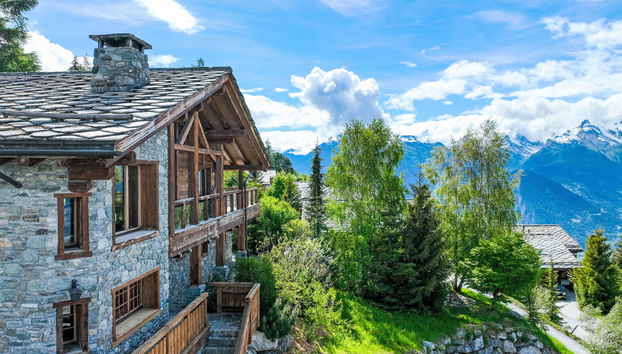 Casa de 5 habitaciones en Nendaz con jardín y terraza - Foto 2