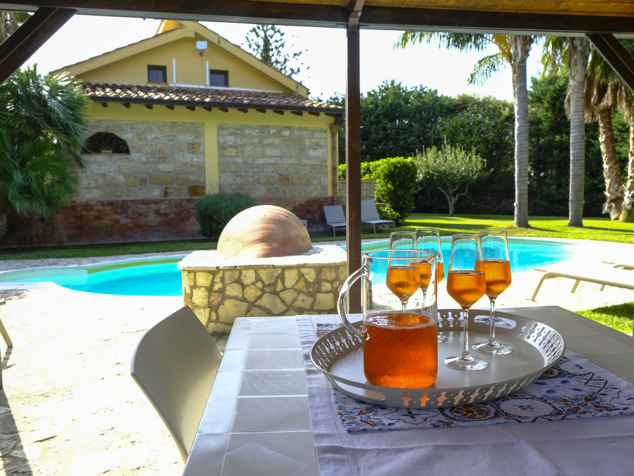 Foto 2 - Casa de 3 quartos em Cinisi com piscina privada e jardim