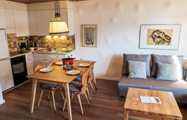 Apartamento de 2 quartos em Schluein com jardim e sauna - Foto 3