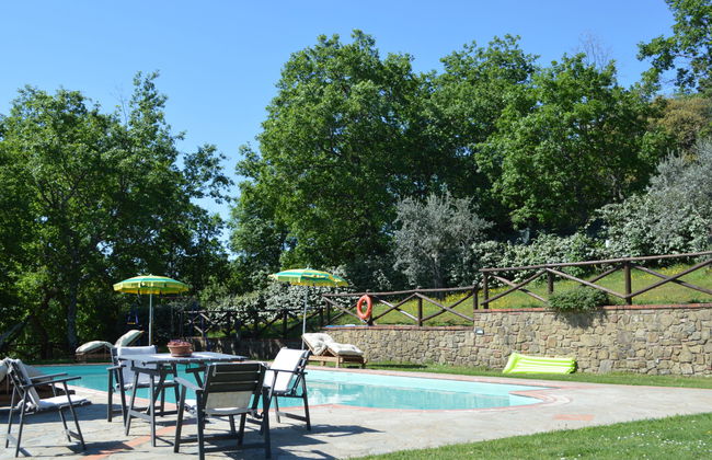 Casa de 4 quartos em Civitella in Val di Chiana com piscina privada e jardim - Foto 36