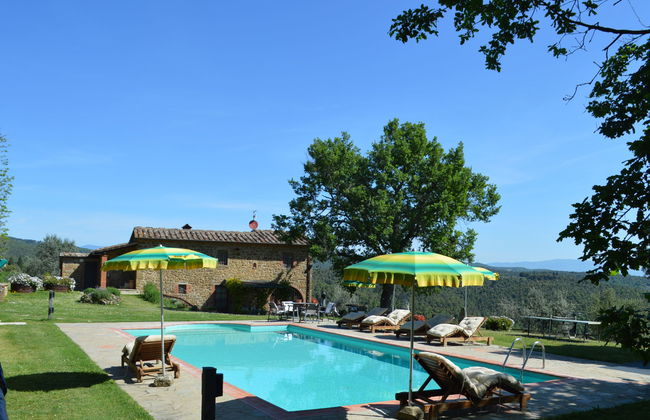 Casa de 4 quartos em Civitella in Val di Chiana com piscina privada e jardim - Foto 3