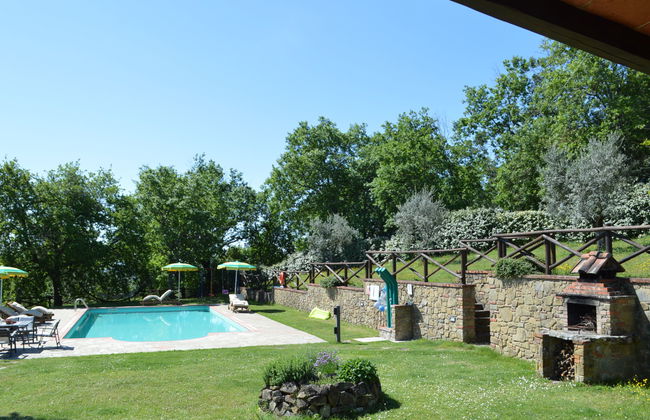 Casa de 4 quartos em Civitella in Val di Chiana com piscina privada e jardim - Foto 4
