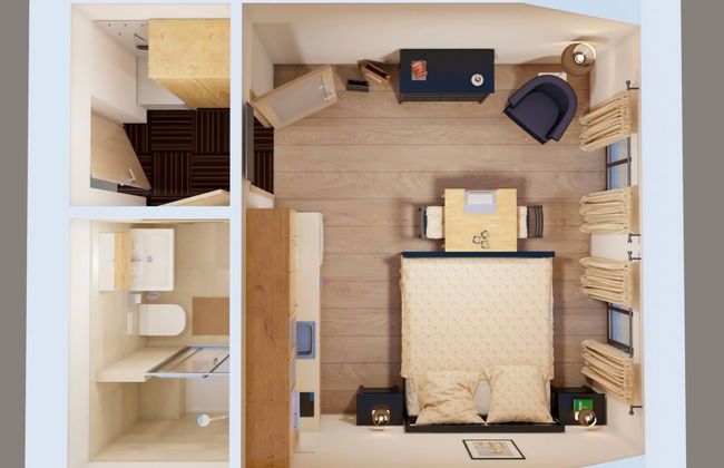 Apartamento de 1 quarto em Arnoltice com jardim e terraço - Foto 7