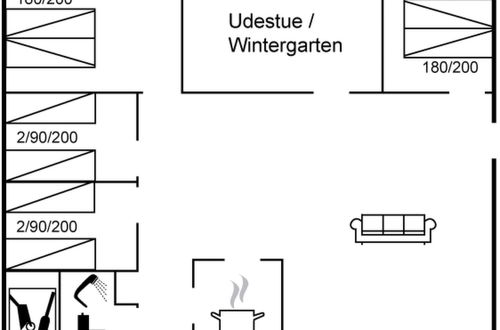 Foto 2 - Casa de 4 quartos em Hemmet com terraço