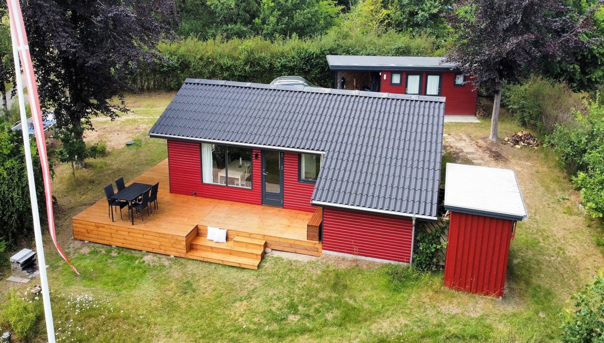 Casa de 2 quartos em Rønde com terraço - Foto 1