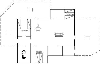 Foto 2 - Casa de 3 quartos em Løkken com terraço