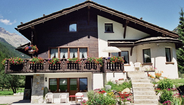 Photo 1 - Appartement de 4 chambres à Saas-Grund avec jardin et terrasse