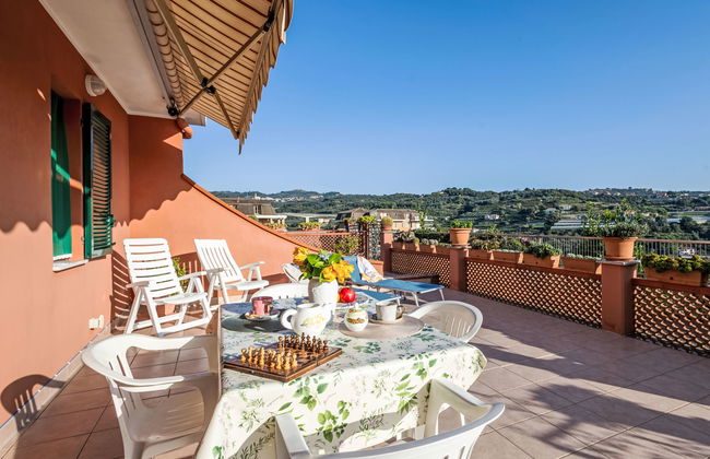 Apartment mit 3 Schlafzimmern in Costarainera mit schwimmbad und terrasse - Foto 1