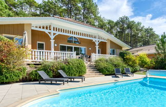 Foto 1 - Casa de 3 quartos em Lacanau com piscina privada e vistas do mar