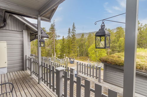 Foto 20 - Casa de 2 habitaciones en Kuusamo con sauna y vistas a la montaña