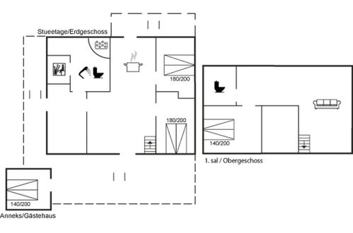 Foto 34 - Casa con 3 camere da letto a Skjern con terrazza e sauna