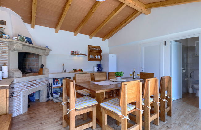 Casa de 5 quartos em Raša com piscina privada e terraço - Foto 7