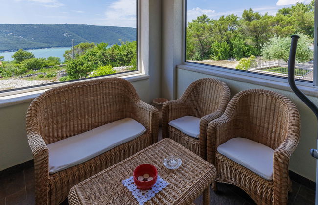 Casa de 5 quartos em Raša com piscina privada e terraço - Foto 38