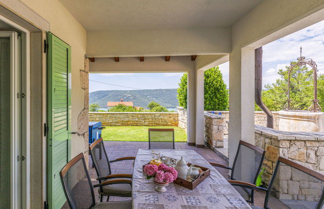 Casa de 5 quartos em Raša com piscina privada e terraço - Foto 13