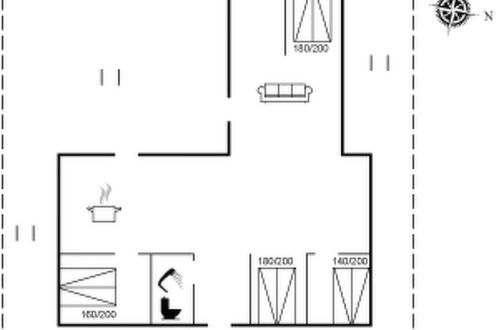 Foto 30 - Casa con 2 camere da letto a Saltum con terrazza