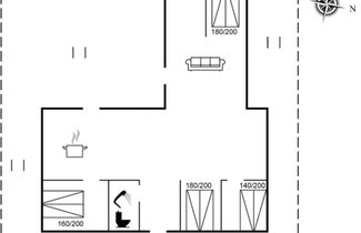 Foto 2 - Casa con 2 camere da letto a Saltum con terrazza