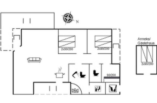 Photo 31 - Maison de 3 chambres à Thyholm avec terrasse et sauna