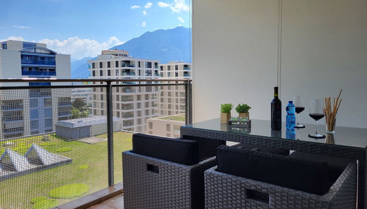 Photo 1 - Appartement de 1 chambre à Locarno avec vues sur la montagne