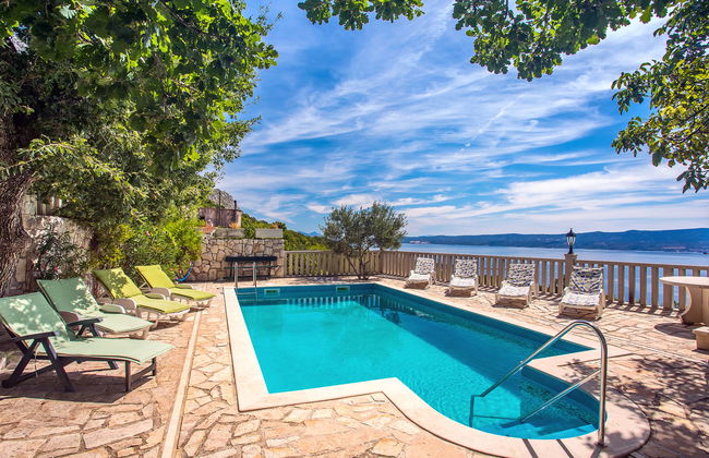 Casa de 8 quartos em Dugi Rat com piscina privada e jardim - Foto 5