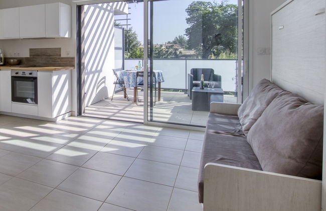 Apartamento de 1 quarto em Saint-Cyr-sur-Mer com terraço - Foto 7
