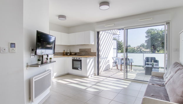 Apartment mit 1 Schlafzimmer in Saint-Cyr-sur-Mer mit terrasse - Foto 2